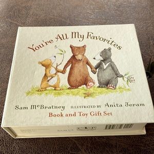 Vintage (2004) Brand new book and animal play set. “You’re All My Favorites”.